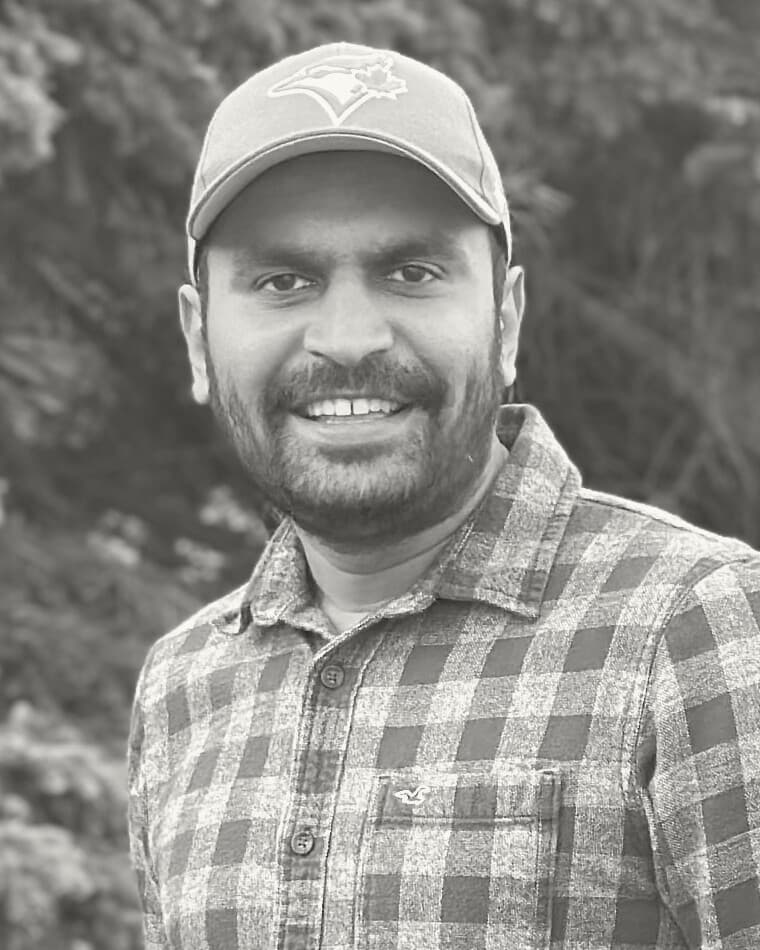 Portrait of Deval Patel, Arc10 co-founder and lead engineer.